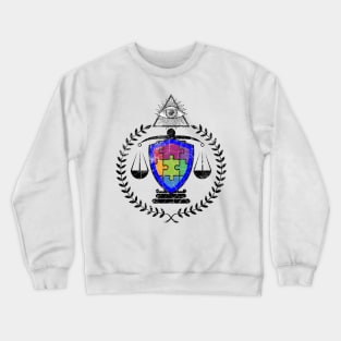 Autism Rights Advocate Crewneck Sweatshirt